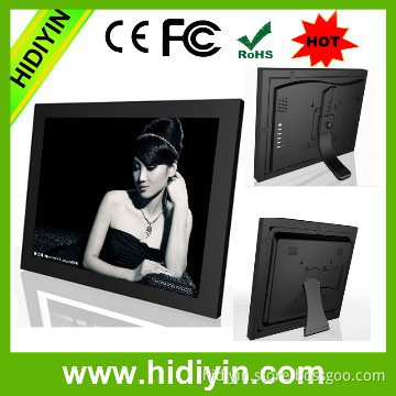 17“ acrylic video bulk digital photo frame with CE,ROHS